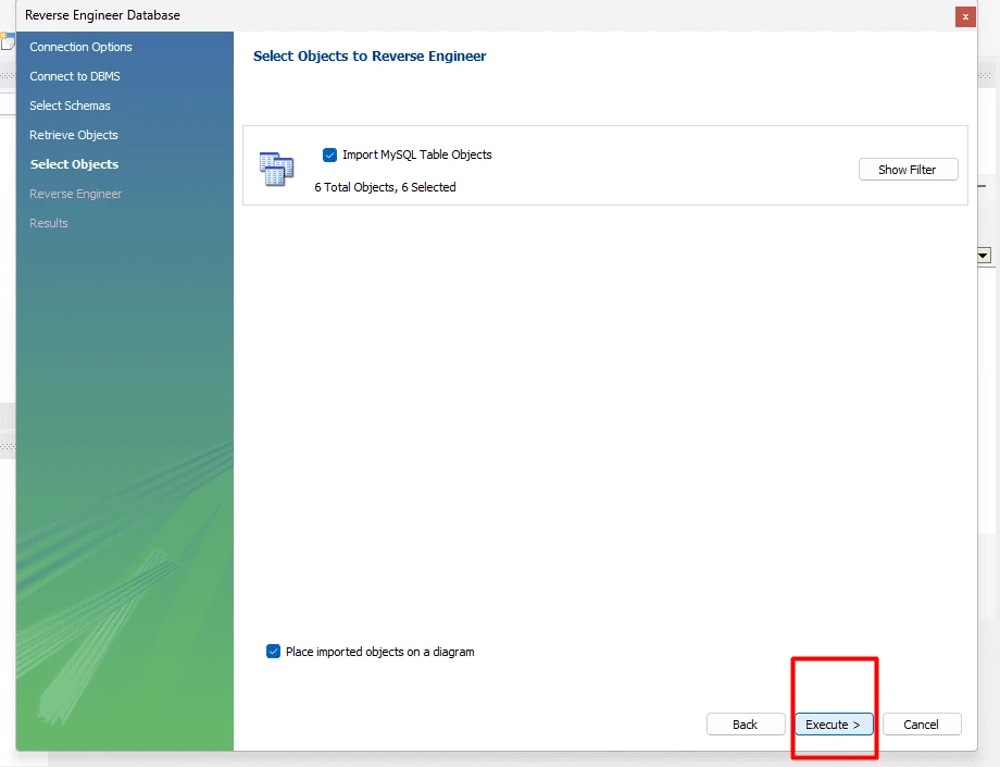 Execute the process ER Diagram Appweb Coders