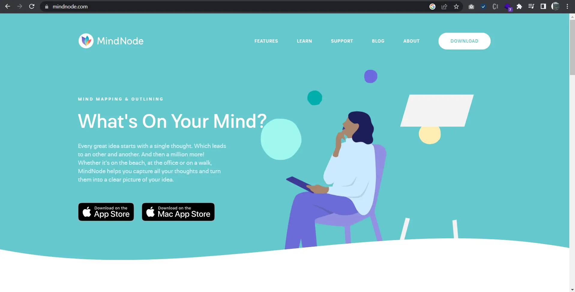 MindNode is a visual mind mapping application/Tool that helps users organize their thoughts, ideas, and information in a structured and visual format.